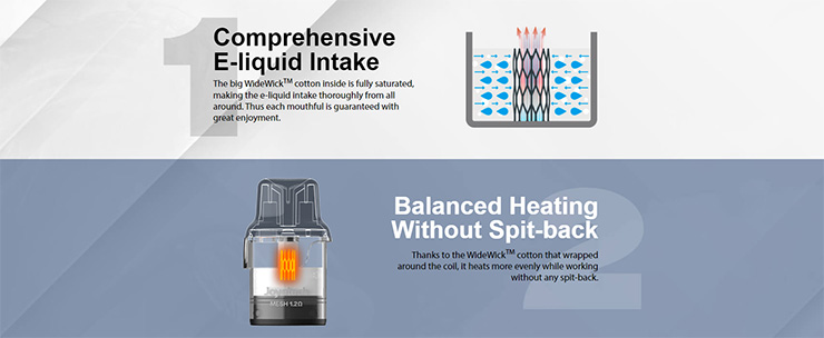 Joyetech technologia WideWickTM