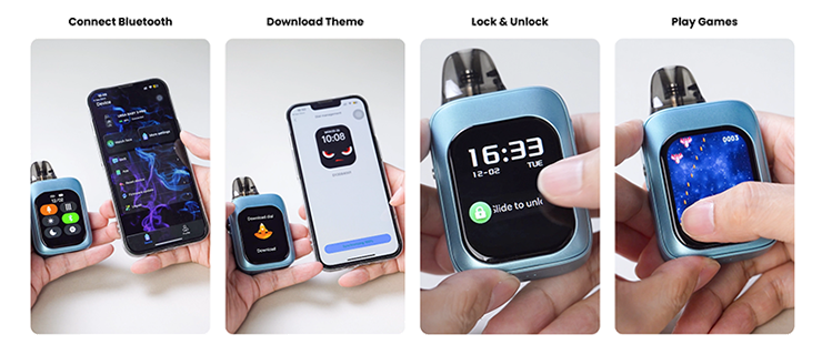 Lost Vape URSA Baby 3 Pro bluetooth connection