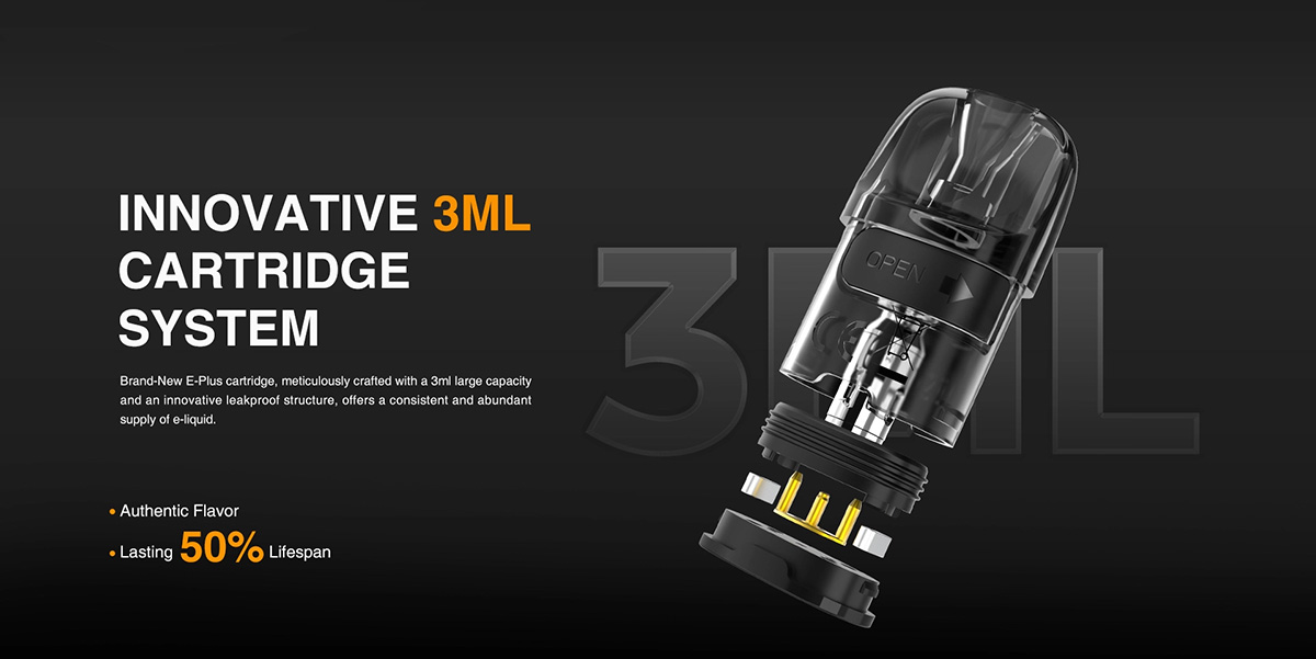 Nove cartridge Lost Vape E-Plus - žiadne pretekanie, skvelá chuť a maximálna životnosť