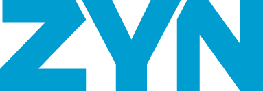ZYN logo modré
