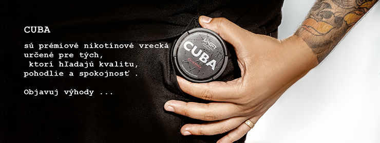 cuba snus v ruke pri tele osoby