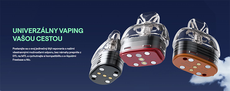 3 typy nových cartridge