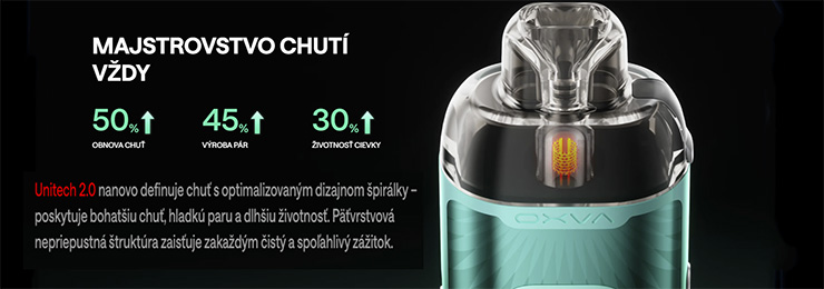 nova vylepšená technologia pre chut a životnosť