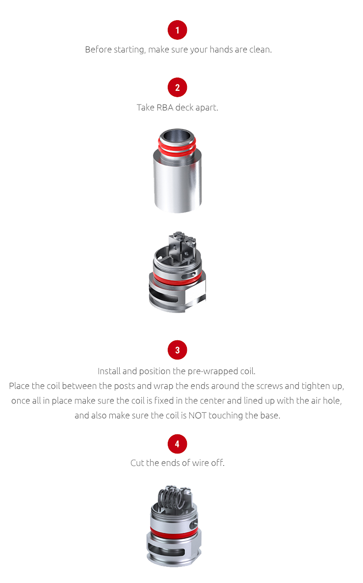 inštalácia RBA hlavy RBA