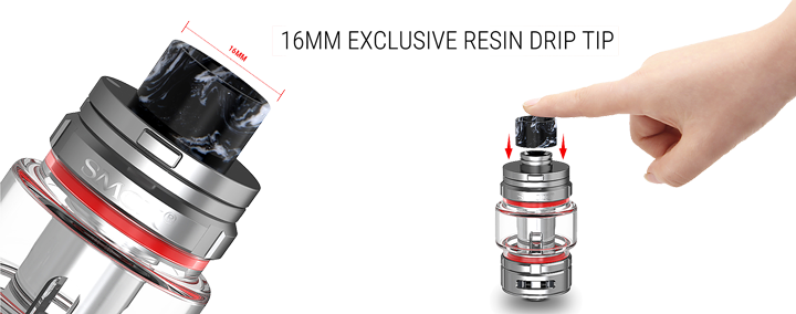 Delrin drip tip s väčším otvorom 16mm