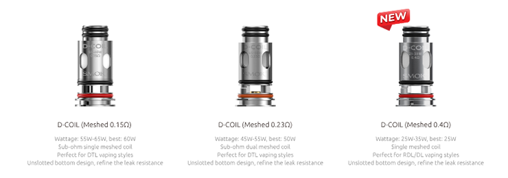 používa žeraviace hlavy Ž D-Coil Meshed