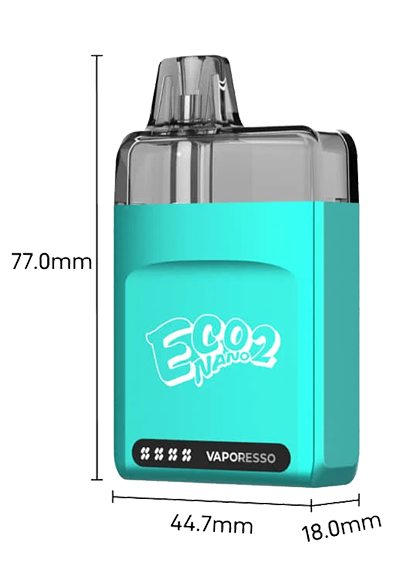 rozmery prístroja  vaporesso nano eco 2