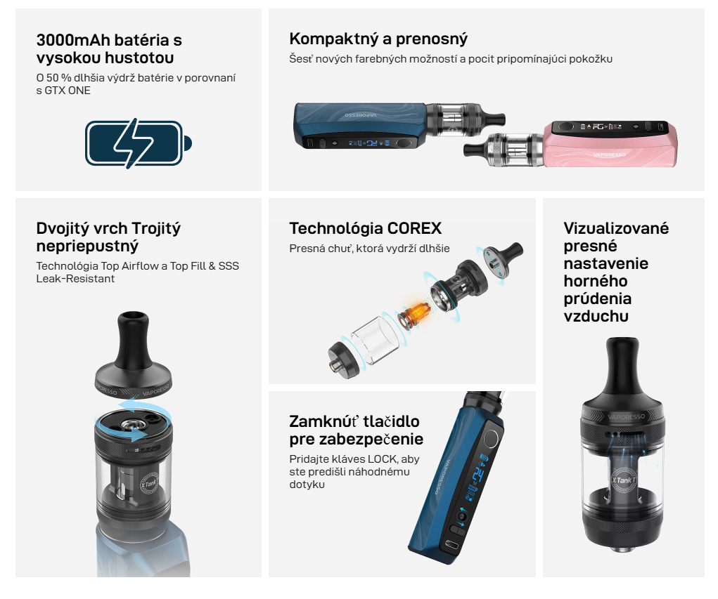 popis konštrukcie prístroja a jeho hlavných vlastností a výhod